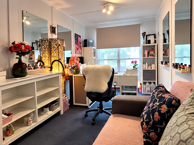 Inside the Hi! Gorgeous salon